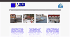Desktop Screenshot of ageo-construction.com